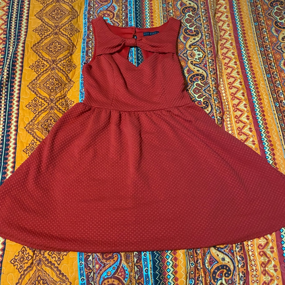Vintage red dress